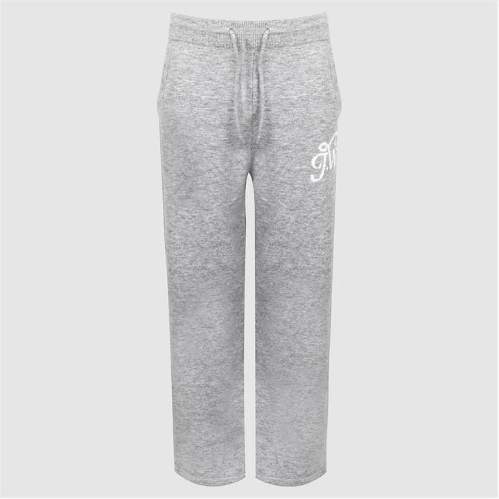 Jack Wills Men's Grey Acrylic Oversized Fit Knitted Trousers in Size XL, Sports Direct