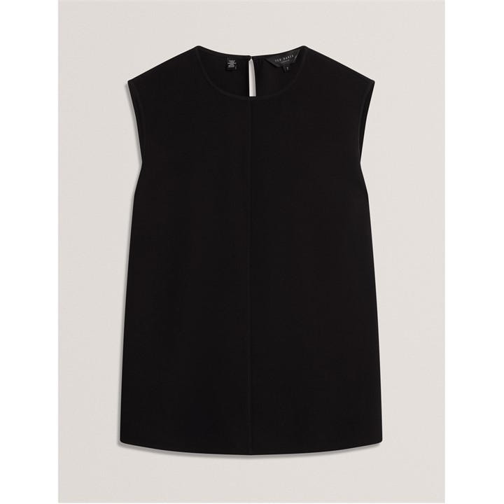 Ted Baker Women's Black Knitted Sweater Vests in Size 14, Sports Direct