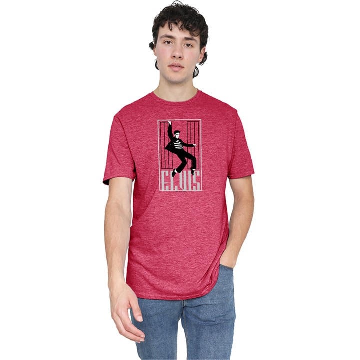 Elvis Presley Men's Red One Jailhouse T-Shirt in Size 2XL, Sports Direct