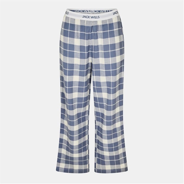 Jack Wills Women's  Flannel Pyjama Trousers in Size 8, Sports Direct