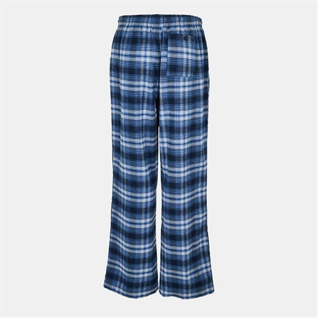 Půlnocní námořnická modř - Jack Wills - Men's JW Flannel Check Pyjama Trousers