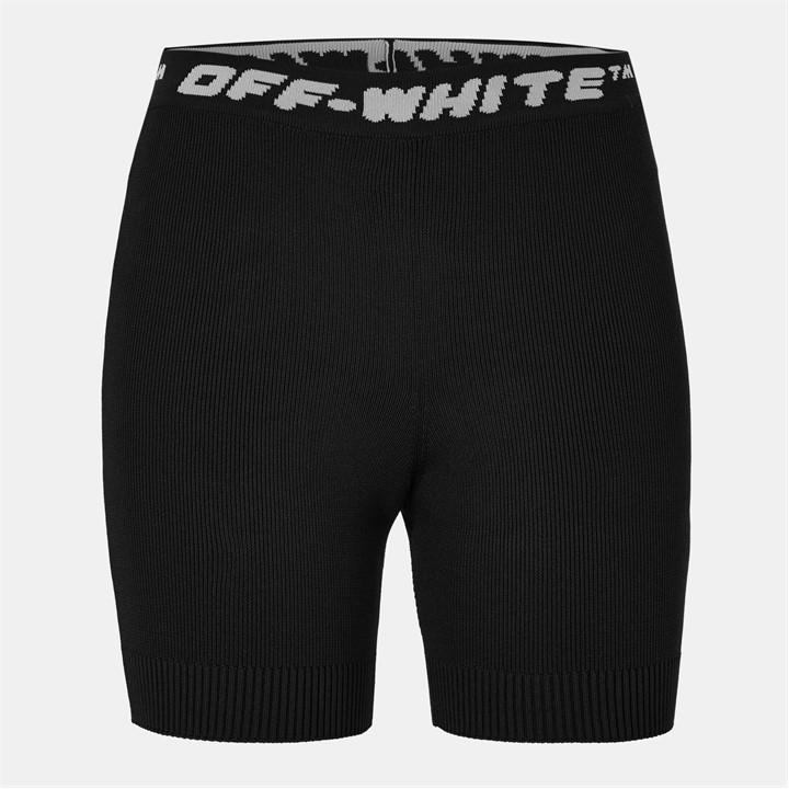 Off White Women's  - Textured Knit Shorts in Size 6, Sports Direct