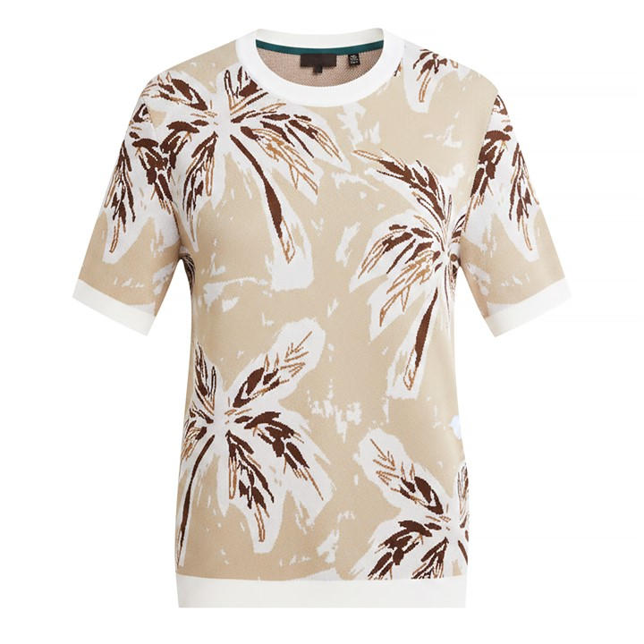 Ted Baker Men's Beige Knitted Top in Size M, Sports Direct