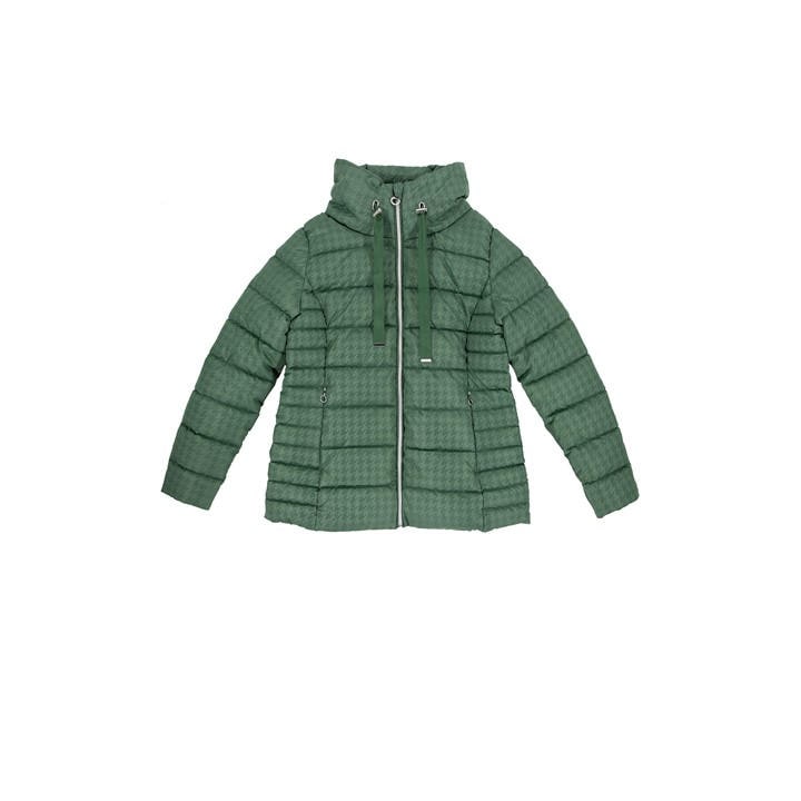 Firetrap Women's Green Full Zip Padded Puffer Jacket in Size 14, Sports Direct