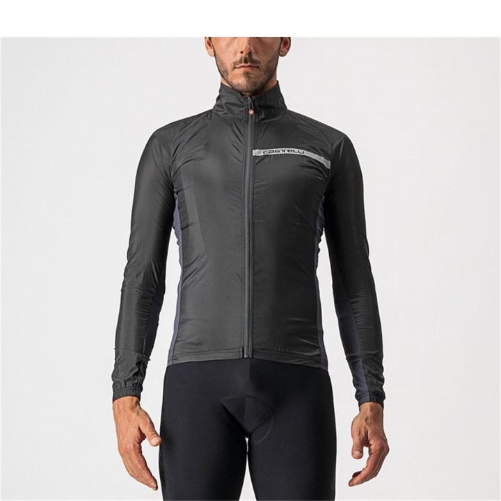 Castelli Men's Black Squadra Jacket Small