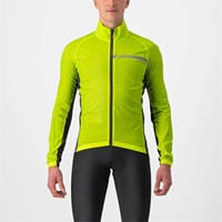 Sports Direct Castelli Men's Squadra Wind Shell Stretch Performance Cycling Jacket - Green | Massive selection of Sports + Interest FREE credit.