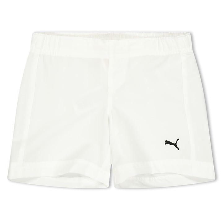 Puma  Kids White Woven Shorts  in Size 5 - 6 Years, Sports Direct