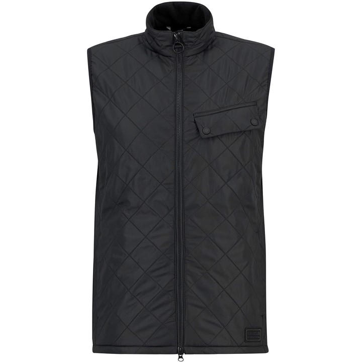 International  Men's  Contemporary Ariel Quilted Gilet, Football by Barbour  in Size L, Sports Direct