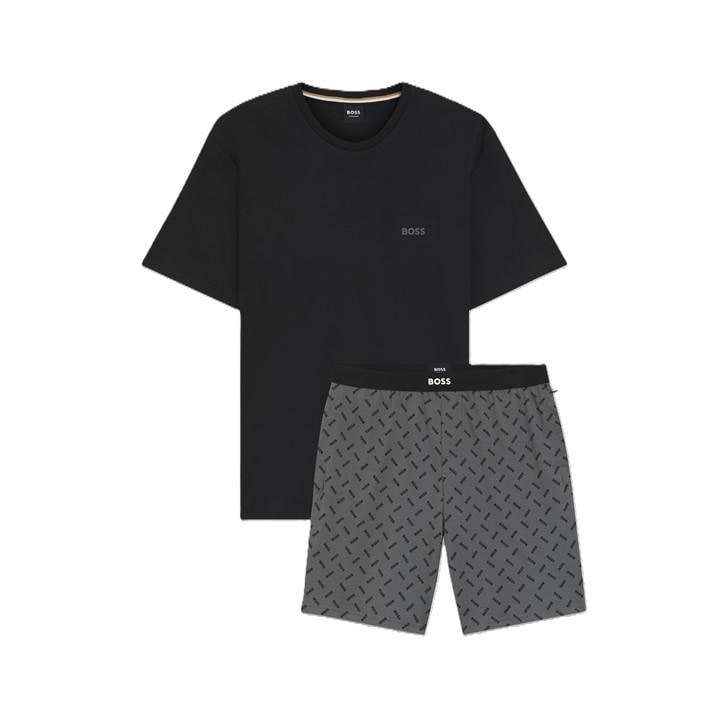 Boss Men's Grey Relax Short Set 10269542 02 in Size M, Sports Direct