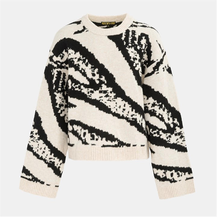 Biba Women's Beige Mix Jumper Ld61 in Size 12, Sports Direct