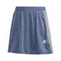 PrelovedInk/Wht - adidas - Stadium 3-Stripes Womens Tennis Inspired Jacquard Skirt With Short