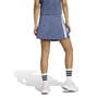 PrelovedInk/Wht - adidas - Stadium 3-Stripes Womens Tennis Inspired Jacquard Skirt With Short