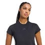 Black - adidas - Z.N.E. Womens Baby Tee