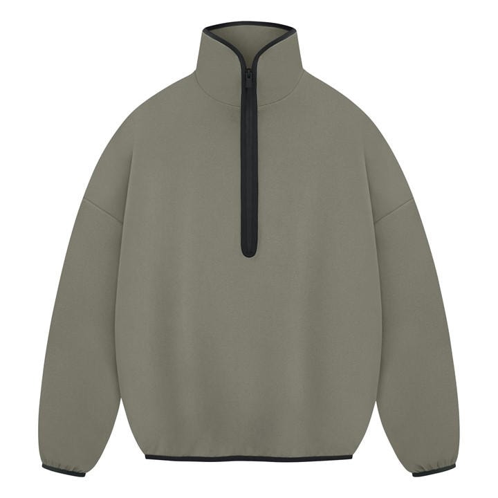 Adidas Men's Grey Quarter-Zip Fleece in Size L, Sports Direct