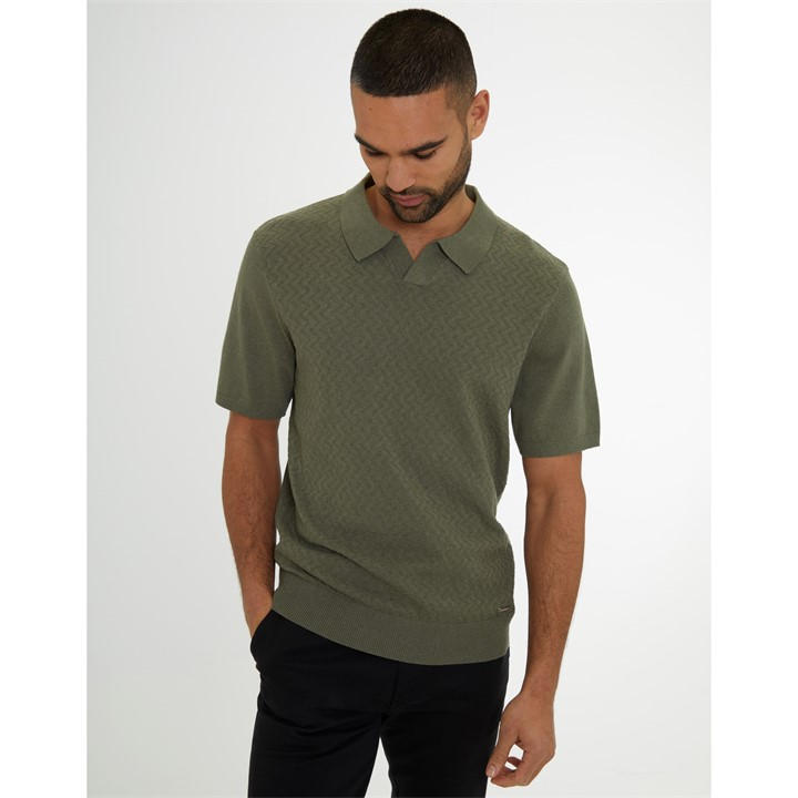 Threadbare Men's Green Knitted Top in Size M, Sports Direct