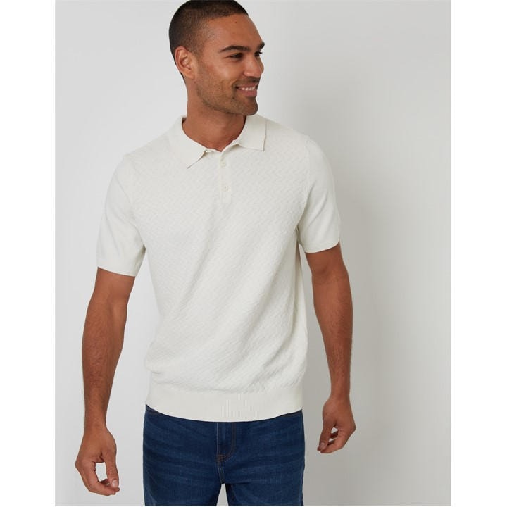 Threadbare Men's Beige Ollerton Knitted Top in Size 2XL, Sports Direct