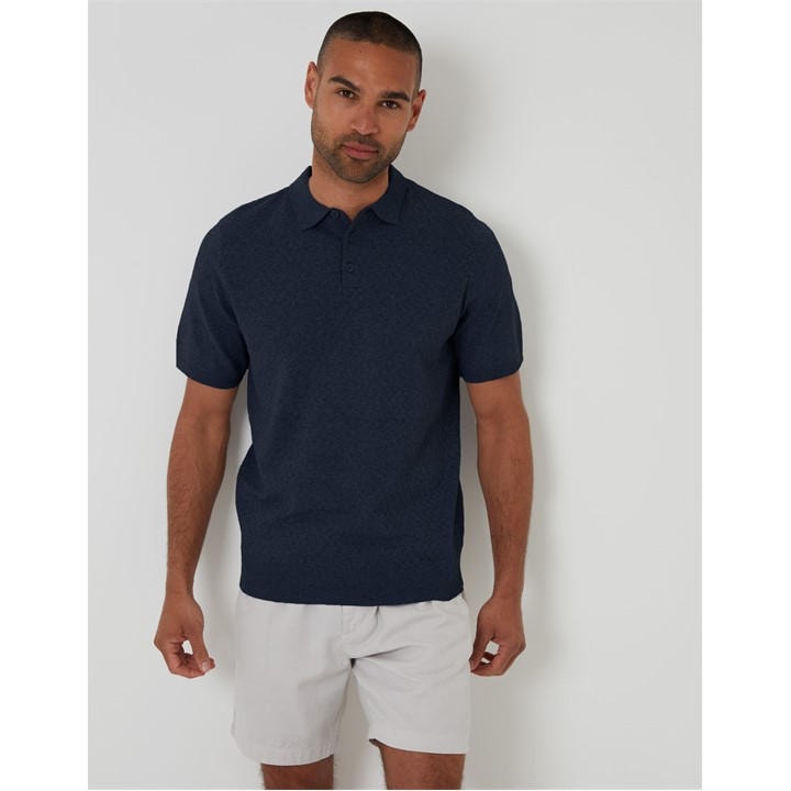 Threadbare Men's Blue Ollerton Knitted Top in Size M, Sports Direct