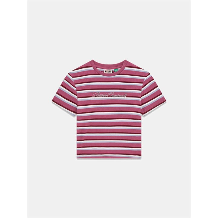Guess Women's Pink Baby Tee in Size 14, Sports Direct