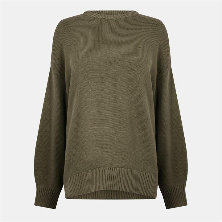 Jack Wills Women's  Jw Oversized Crew Neck Jumper in Size 12, Sports Direct