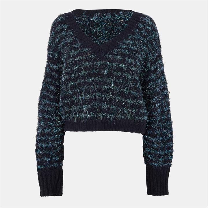 Boss Women's Black Fagliari Knitted Sweater Vests in Size 10, Sports Direct