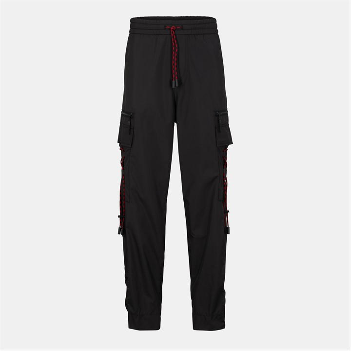 Hugo Men's Black Cuffed Trousers in Size 2XL, Sports Direct