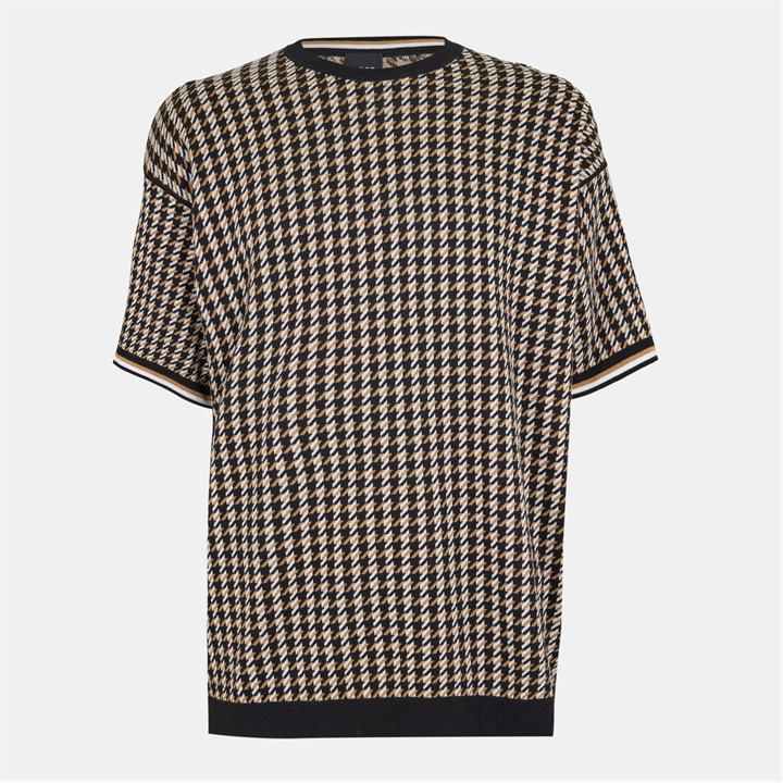 Boss Men's Black Ofilo Oversized T-Shirt in Size XL, Sports Direct