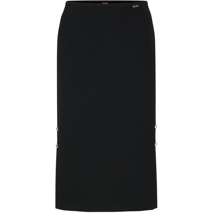 Boss Women's Black Vevoka Tailored Pencil Skirt in Size 6, Sports Direct