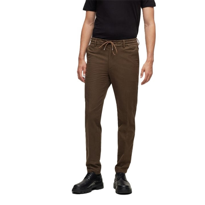 Boss Men's Green Kane Ds Tailored Trousers in Size 38 R, Sports Direct