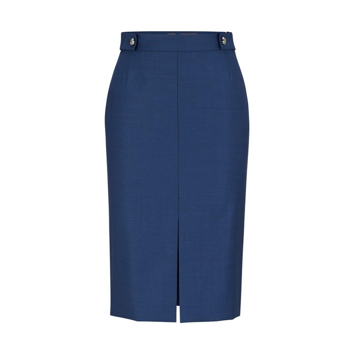 Boss Women's Black Vanorla Midi Skirt in Size 16, Sports Direct