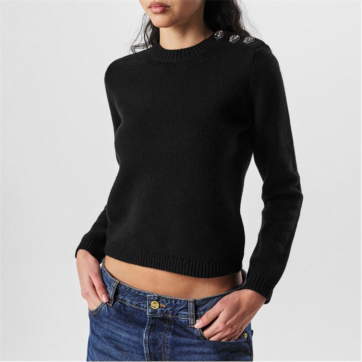 Ted Baker Women's Black Janha Jumper Size 8