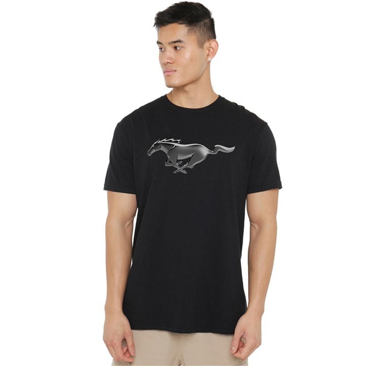 Ford Men's Black Mustang Modern Mustang T-Shirt in Size 4XL, Sports Direct