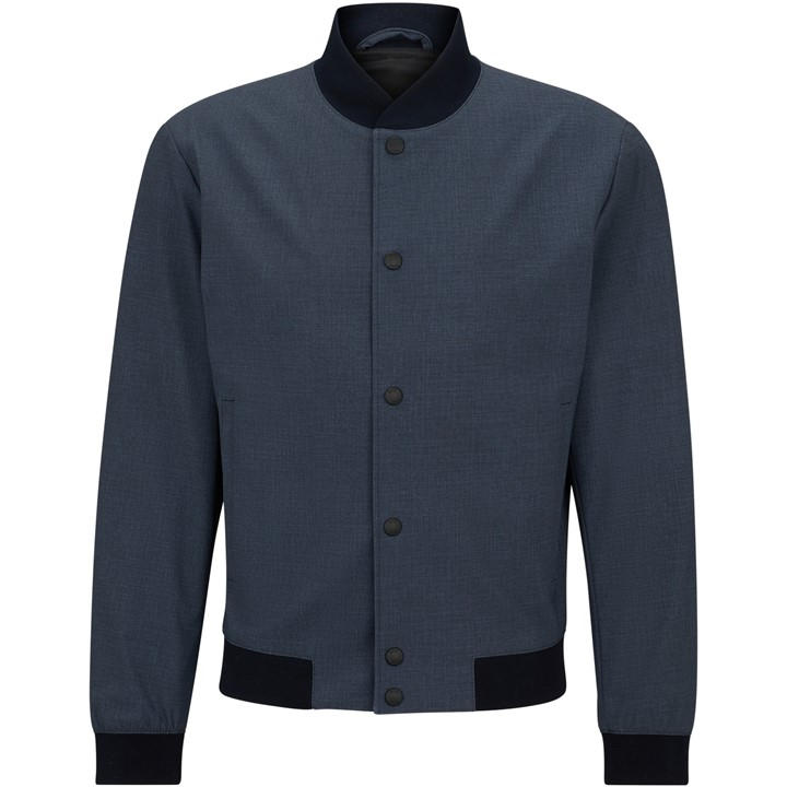 Boss Men' Blue P Hanry  Formal Jacket in Size S, Sports Direct