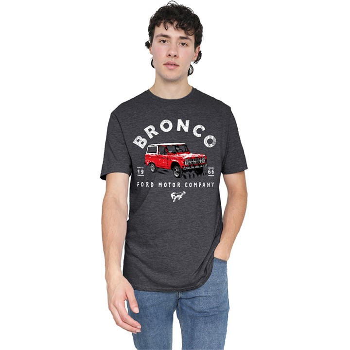 Ford Men's Grey Bronco Bronco Illustrated T-Shirt Charcoal in Size 2XL, Sports Direct