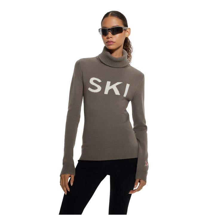 Boss Women's Beige Ski Knit Crew Neck Jumper in Size 14, Sports Direct