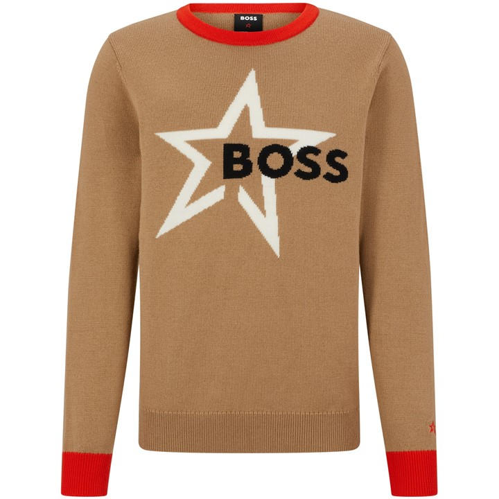 Boss Men's Beige Ski Midlayer in Size 2XL, Sports Direct