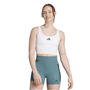 White - adidas - Power Womens Light Support Bra Tank Top