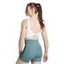 White - adidas - Power Womens Light Support Bra Tank Top