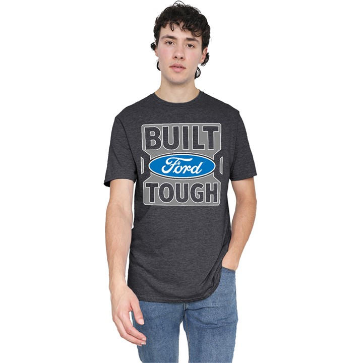 Ford Men's Grey Trucks Built Tough T-Shirt Charcoal in Size 2XL, Sports Direct
