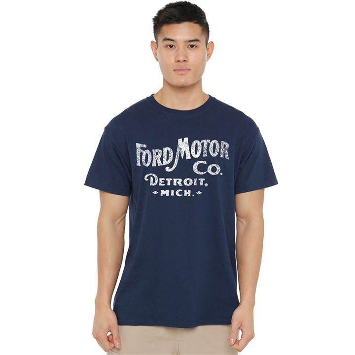 Ford Men's Blue Motor Co T-Shirt Navy in Size 5XL, Sports Direct