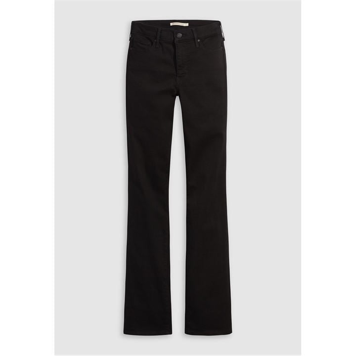 Levis Women's Black Shaping Boot Soft Bootcut Jeans in Size 28 S, Sports Direct