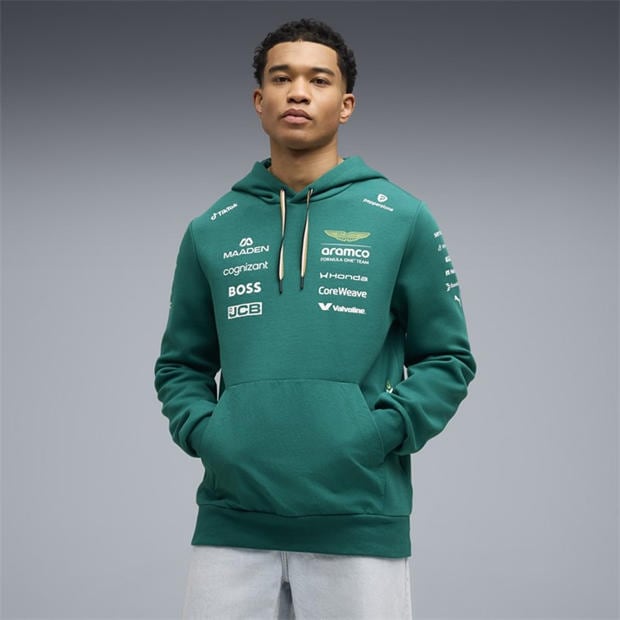 Green Lux - Puma - Puma x Aston Martin F1® Replica Hoodie Adult Unisex