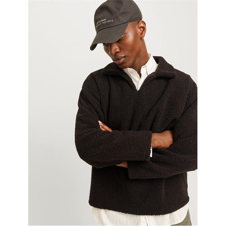 Jack And Jones Men's Brown Teddy Crew Neck Jumper in Size 2XL, Sports Direct