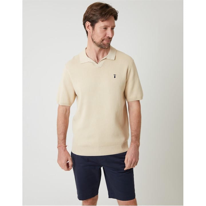 Saltwell Men' Neutral Knitted Top in Size S, Sports Direct
