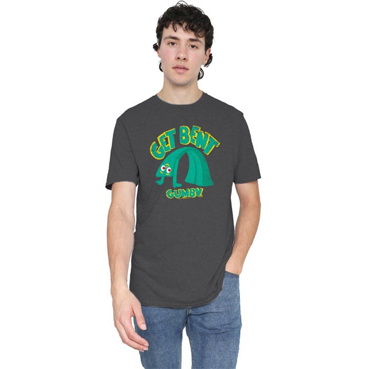 Men's Grey Other Gumby Get Bent T-Shirt Charcoal in Size L, Sports Direct