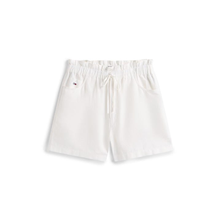 Tommy Jeans Women's White Chino Shorts in Size 14, Sports Direct