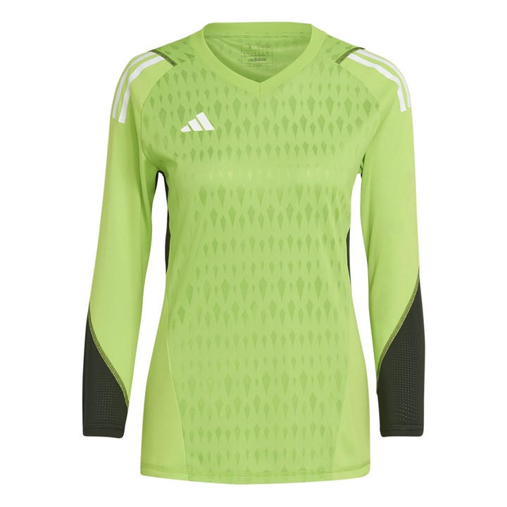 Adidas Women's Green Tiro 23 Pro Long Sleeve Goalkeeper Shirt in Size L, Sports Direct
