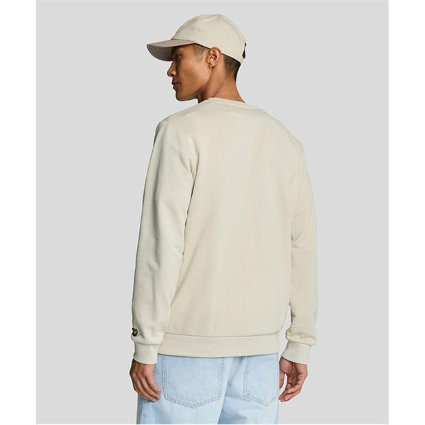 Cream - Lyle and Scott - Stamp Crewneck Sweatshirt