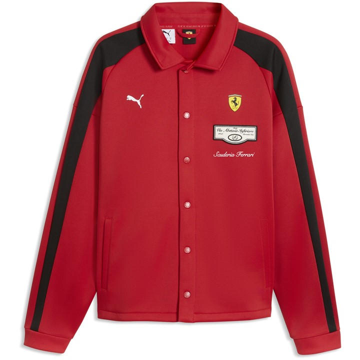 Puma  Red Ferrari T7 Jkt 71 in Size M, Sports Direct