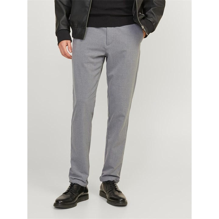 Jack And Jones Men's Grey Connor Chino Trouser in Size 30 R, Sports Direct