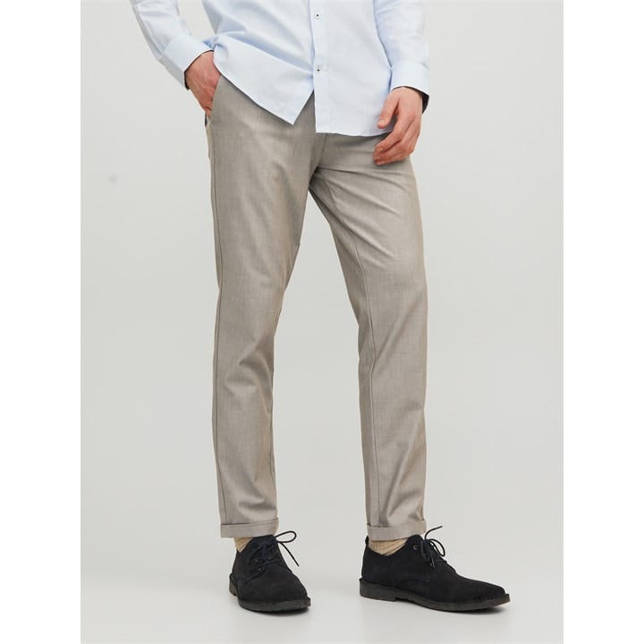 Jack And Jones Men's Beige Connor Chino Trouser in Size 30 R, Sports Direct